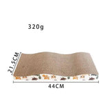 Cat Scratch Board Lounge Nail Scraper Scratch Pad Pet Sofa Bed Cat Beds Corrugated Cardboard Toy For Cat Scratcher WIth Catnip