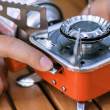 Outdoor Electronic Ignition Stoves Tourist Cooking Accessory Foldable Gasstove Adjustable Firepower Camping  Furnace GasCooker