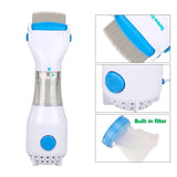 Electric Cat Comb Pet Hair Remover  for Cats Lice Comb Dogs Lice Cleaner Pet Hairbush Cat Grooming Comb Cat Brush Dog Grooming