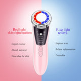 Electronic Skin Rejuvenation Beauty Face Massager Pores Cleaning Skin Care Tool Galvanic Ion +/- Machine Belleza Facial