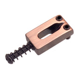 6Pcs Tremolo Fixed Bridge Saddles with Spring Saddle Stringed for Electric Guitar Bridge Accessories