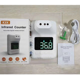 Forehead Thermometer Digital Non Contact Temperature Gun Infrared Wall Mount K3X Instant Accurate Reading For Adult Fever