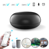 Tuya WiFi RF+IR Universal Remote Controller RF Appliances Tuya/Smart Life App Voice Control For Alexa Google Home Black Color