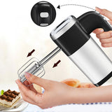 5 Speed Handheld Electric Food Mixer 500W Multifunctional Electric Blender Dough Blender Egg Beater Milk Frother EU 220-240V