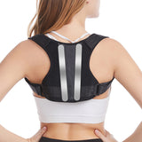 Adjustable Steel Bone Upper Back Clavicle Shoulder Support Posture Corrector Corset Spine Brace Back Belt Orthotics Pain Relief