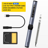 Smart Electric Soldering Iron Pd65w Digital Display Constant Temperature Portable Mini Soldering Station Welding