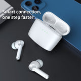 J8  TWS Wireless Headphone Stereo Sports Waterproof Earbuds Headsets With Microphone Bluetooth Earphones ANC Noise Reduction