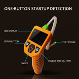 Car Testing Tools 2-in-1 Diesel Engine Oil and Gasoline Engine Oil Tester for Auto Check Oil Quality Analyzer with LED Display
