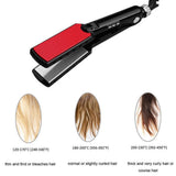 Hair Straightener 480F High Temperature Professional Wide Plates Irons MCH Titanium Treatment Hair Flat Iron