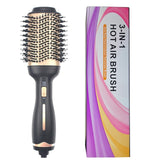 Mini Hot Air Comb Hair Dryer Straight Hair Brush Multi-Function Gold 3 in 1 Straightening Brush Professional Hair Styling Tools