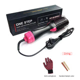 One Step Hair Dryer Electric Hot Air Brush Multifunctional Negative Dryer brush Negative Ion Generator Hair Straightener Curler