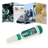 Portable Salinity Meter Handheld ATC Salinometer Halometer Salt Gauge Meter for Salt Water Pool Food Salt Aquarium Tester