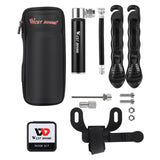 Bicycle Tire Repair Tools Kit Riding Cycling Equipment with Cycling Tyre Pump Patch Lever Needle