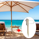 Multipurpose Outdoor Garden Patio Wind Protection Iron Accessories Heavy Duty Base Stand Durable Fix Beach Umbrella Sand Anchor