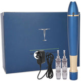 A1 Professional Microneedling Pen Rechargeable MTS Injection Electric Derma Machine Face Anti-wrinkle Lifting Beauty Device