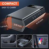 CARSUN Car Electrical Air Pump Fast Inflation 4000mAh Portable Wireless Tire Inflator Air Compressor Motorcycle Bicycle Balls