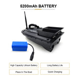 Wireless Remote Control Fishing Bait Boat RC Bait Boat Fish Finder with 1.5KG Load 300M Signal Range carp fishing accessories