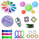 Fidget Toys Pack Anti Stress Set Kawaii Gift Toys Box Children Simple Dimple Antistress Relief Figet Toys Pakket Kit Dropship