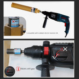 Electric Hammer Connection Bar 65Mn Steel High Strength Drill Bit Adapter Fit 22mm Thread