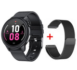 Smart Watch E80 Men Women Temperature Measurement IP68 Waterproof PPG+ECG Heart Rate Monitor Fitness Tracker Smartwatch