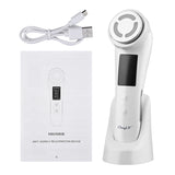 5 in 1 Beauty Machine EMS Photon Skin Rejuvenation Facial Cleansing Hot Compress Lifting Firming Wrinkle Remover Skin Care Tools