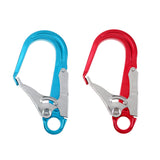 Heavy Duty Rock Climbing Fall Protection Safety Lanyard Snap Clip Hook Climbing Floor Escape Exploring Rappelling Mountaineering