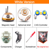 New Version Upgrade Model Ball RC BB-8 Droid Robot BB8 Intelligent Robot 2.4G Remote Control Toy For Girl Gift With Sound Action