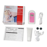 FREE Shipping CE&FDA Baby Sound B Pocket Fetal Doppler  LCD Screen Free Gel for Pregnant Women Home/Hospital Pink Blue