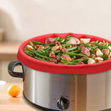 2pcs Crock-pot Cooking Bag Leakproof Silicone Slow Cookers Liner Bags High Temperature Resistant Easy To Clean Kitchen Supplies