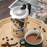 New Double Valve Coffee Pot Espresso Coffee Moka Pot Coffee Maker Coffee Accessories Moka Pot Coffee Maker Tea Pot