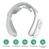 Neck Massager Intellignet Therapy Instrument Relief Neck Soreness 3 Mode 15 Intensity Adjustment Relieving Neck Painess Massager