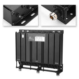 100W UHF Duplexer 8 Cavity Duplexer MHZ For SGQ‑450K 100W UHF 456MHz 466MHz 8 Cavity Duplexer N/SMA Connector Black