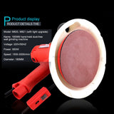 Drywall Sander Wall Polishing Machine Grinding Portable LED Light 1500-2300r/min Wall Putty Polisher Machine Power Tools
