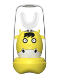 Children's Electric Toothbrush With Rechargeable U-shaped Cartoon Pattern Children's Smart Toothbrush With Children's Songs