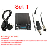STM32 V3.1S T12-958 Soldering Station Electronic Soldering iron 1.3inch Digital station solder 907 handle iron tip welding tool