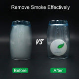 2 Pack Personal Wearable Air Purifier Necklace Portable Air Freshener Ionizer Negative Ion Generator for Adults Kids