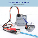 Tone Generator Kit,Wire Tracer Circuit Tester,200EP High Accuracy Cable Toner Detector Finder Tester,Inductive Amplifier