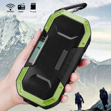 Protable Solar Hand Crank Radio Flashlight BT FM/AM Radio IPX5 Emergency Flashlight Bluetooth Speaker Dynamo 5000mAh Power Bank