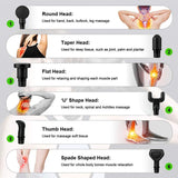 LCD Display Profession Massage Gun Body Muscle Deep Fascia Massager Muscle Pain Exercising Relaxation Slimming Shaping
