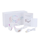 3D Smart Electric Eye Massager with Heat Infrared Light Therapy EMS Microcurrent Pulse Vibrator Beauty Eyes Massage Machine