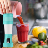 Portable Mixer USB Electric Fruit Juicer Handheld Smoothie Maker Blender Stirring Rechargeable Mini Food Processor Juice Cup