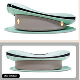 Electric Hot Compress Waist Massager Waist Plate Intelligent Infrared Vibration Inflatable Pinch Lumbar Back Massager Back Pain