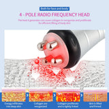 3-IN-1 RF Body Slimming Machine High Frequency Quadrupole RF Vacuum Anti-Cellulite Wrinkle 40K Cavitation Dissolved Fat Burner