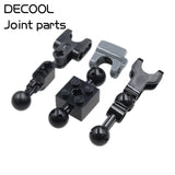 10Pcs/Lot Mecha Joint Parts With Ball Connector Bricks Fit With 92013 57909 17114 64276 50923 93571 90608 High-Tech Blocks Parts