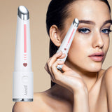 Facial Massager Wand Ionic  High Frequency 42℃ Heated Ion Eyes Massager Dark Circles Remover Beauty Treatment Instrument