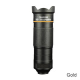 4 in 1 Phone Camera Telephoto Lens 36X Zoom Clip-on Telecope Macro Fisheye Wide Angel Lens Kit For iPhone Samsung Xiaomi Huawei