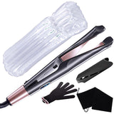 Hair Curler Hair Straightener 2 in 1 Professional Hair Curling Irons 3D Concave and Convex Titanium Plate Dual Voltage Flat Iron