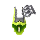 Snowball Launcher Snow Ball Maker Slingshot Thrower with Handle 3 Round Snow Balls for Winter Outdoor Snowball Fighting Toy