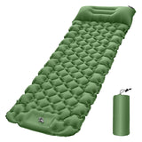 Lightweight Camping Mat with Air Pillow Portable Air Mattress Camping Sleeping Mat Waterproof Backpacking Sleeping Pad