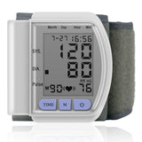 Wrist BP Blood Pressure Monitor meter Pulse Rate Heart Beat Rate Device machine Medical Equipment Tonometer BP Sphygmomanometer